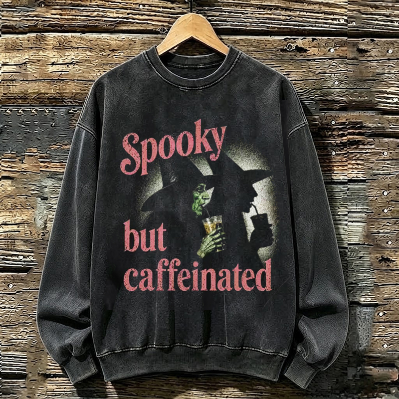 Vintage Witch Coffee Sweatshirt