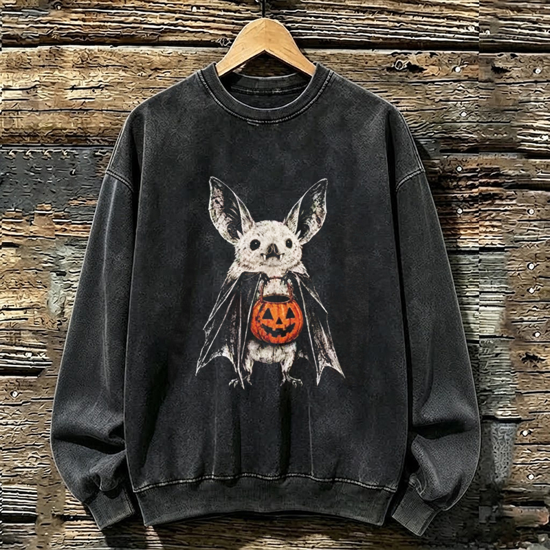 Cute Bat Halloween Sweatshirt