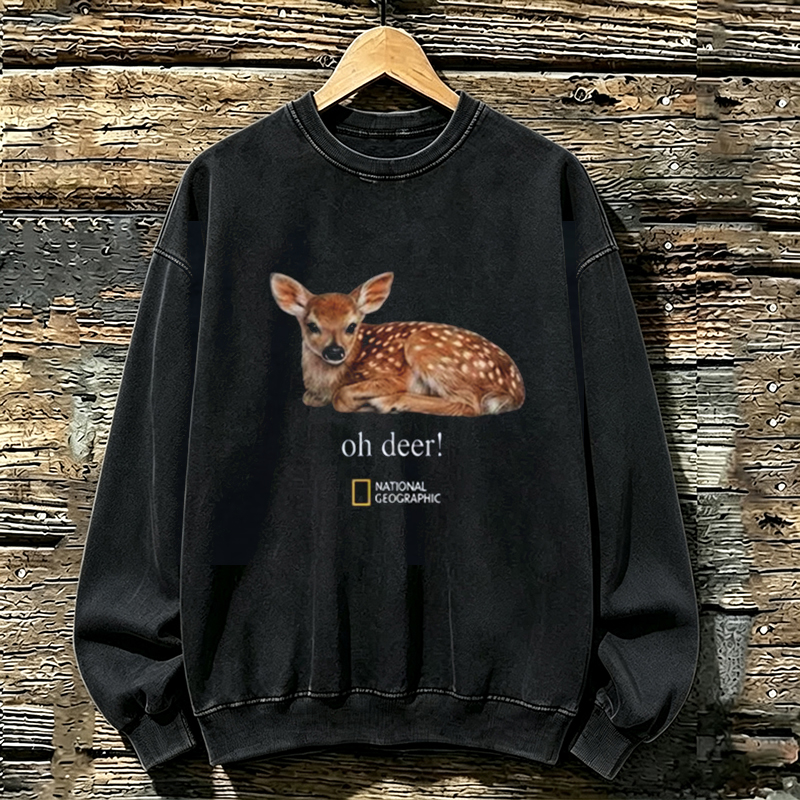Vintage Deer Sweatshirt