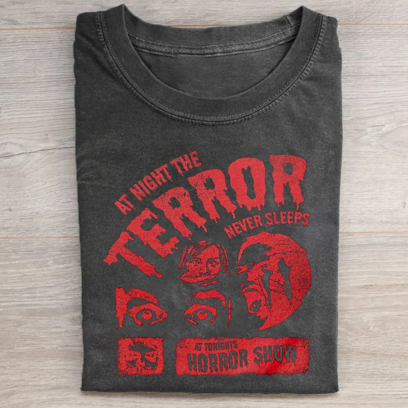 Vintage Horror Movie T-shirt