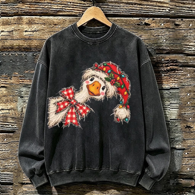 Christmas Goose Sweatshirt