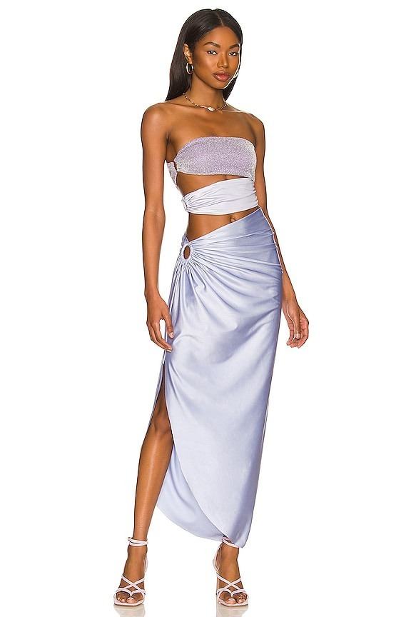 Hollow out Beach Resort Swimsuits and Wrap Skirt Suits