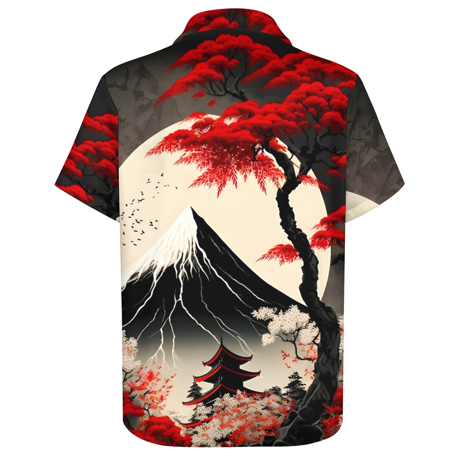 Men's Hawaiian Casual Short Sleeve Shirt 2404001859