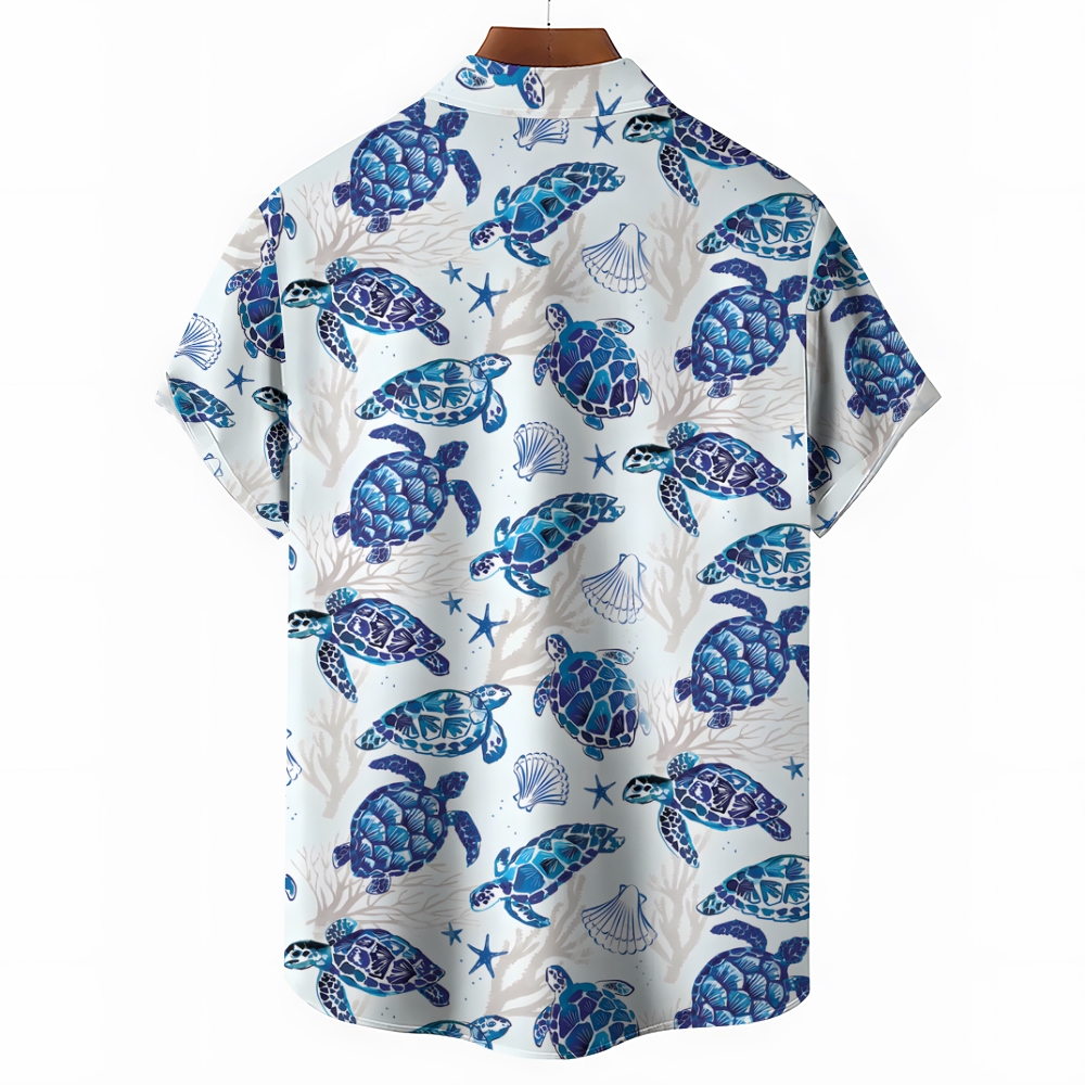 Men's Hawaiian Casual Short Sleeve Shirt