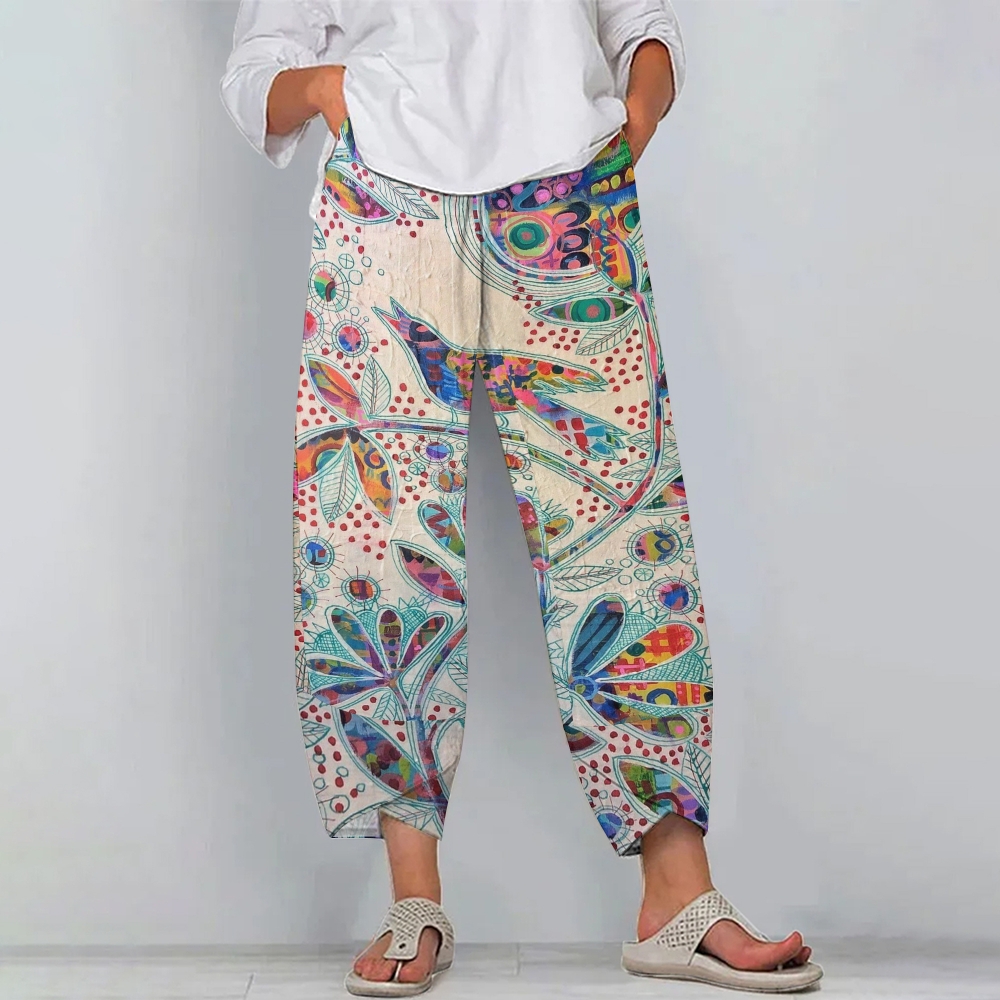 Women's Casual Printed Pants
