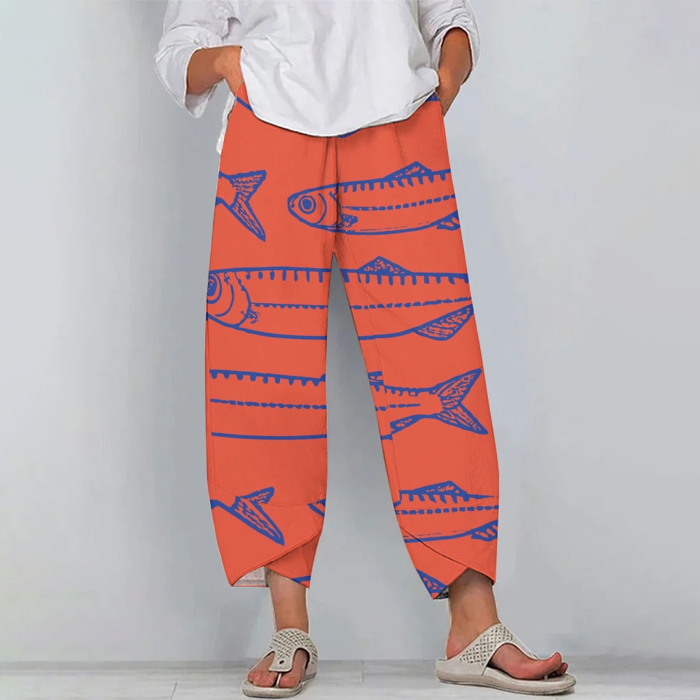 Women's Casual Printed Pants