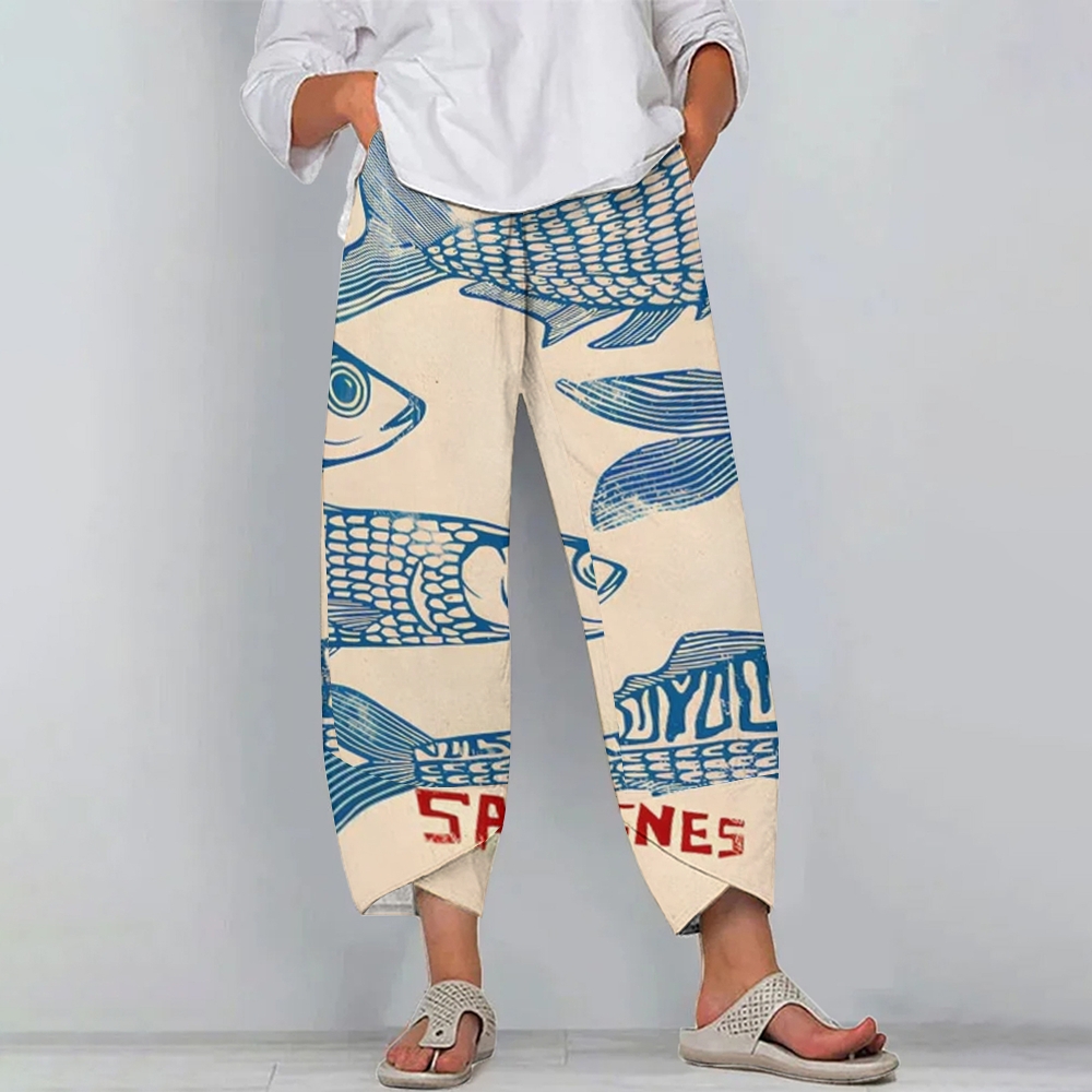 Women's Casual Printed Pants