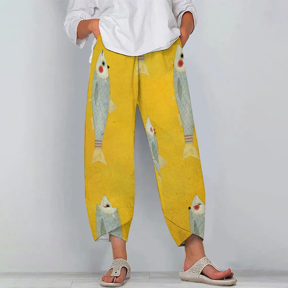 Women's Casual Printed Pants