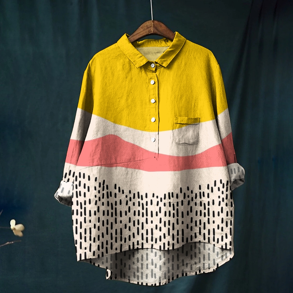 Women's Geometry Printed Casual Shirt