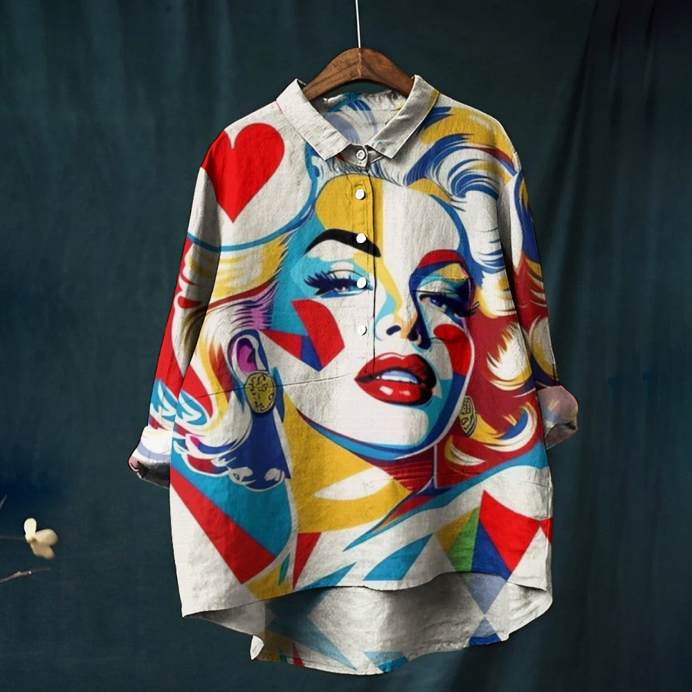 Women's Art Printed Casual Shirt