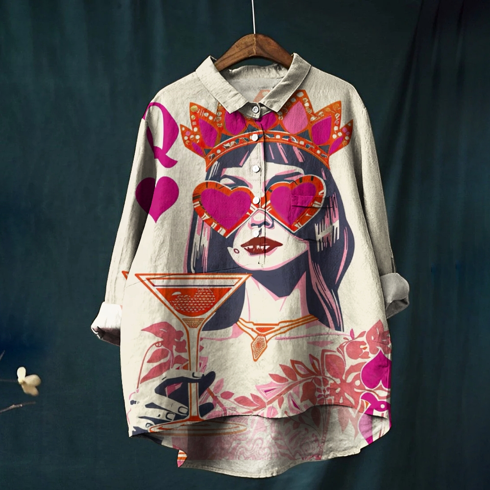 Women's Art Printed Casual Shirt