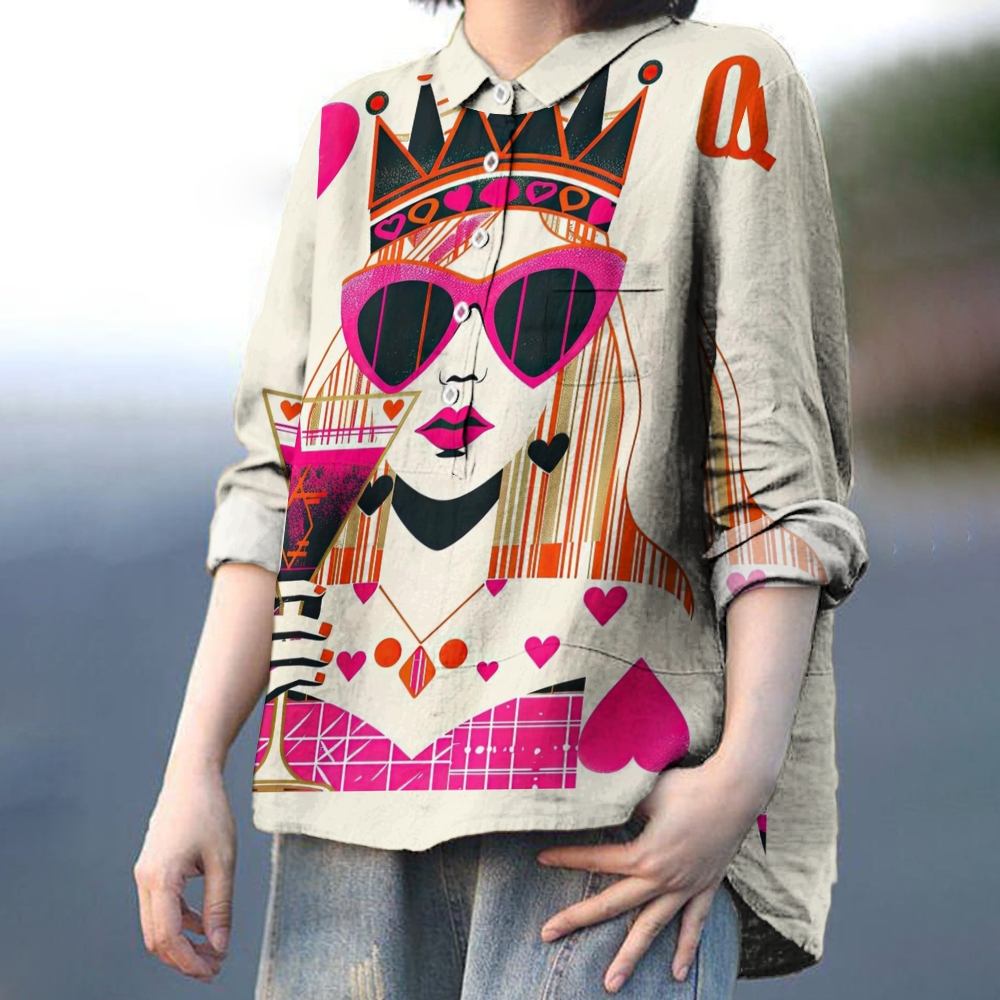 Women's Printed Casual Shirt