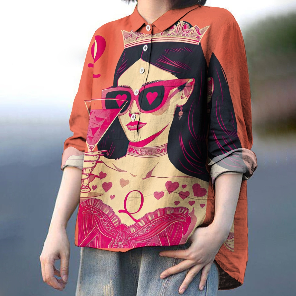 Women's Printed Casual Shirt
