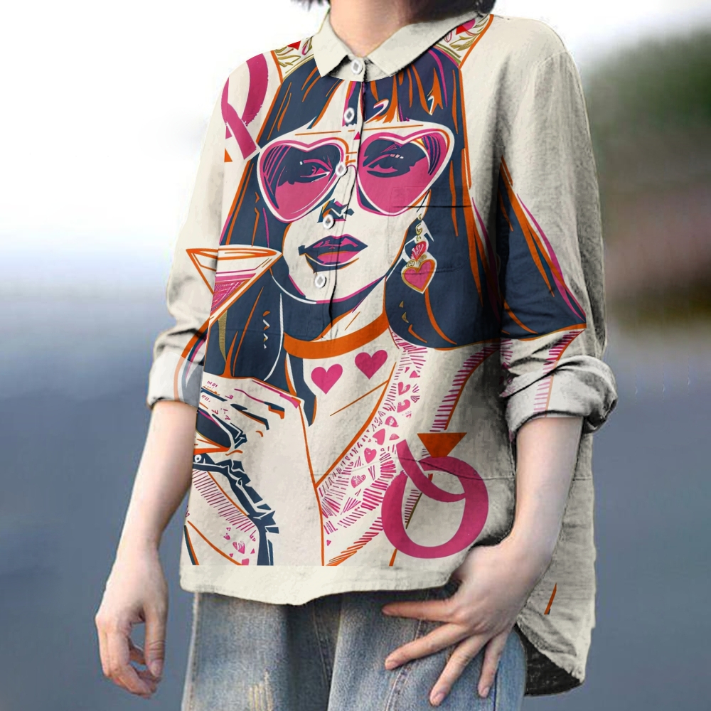 Women's Printed Casual Shirt