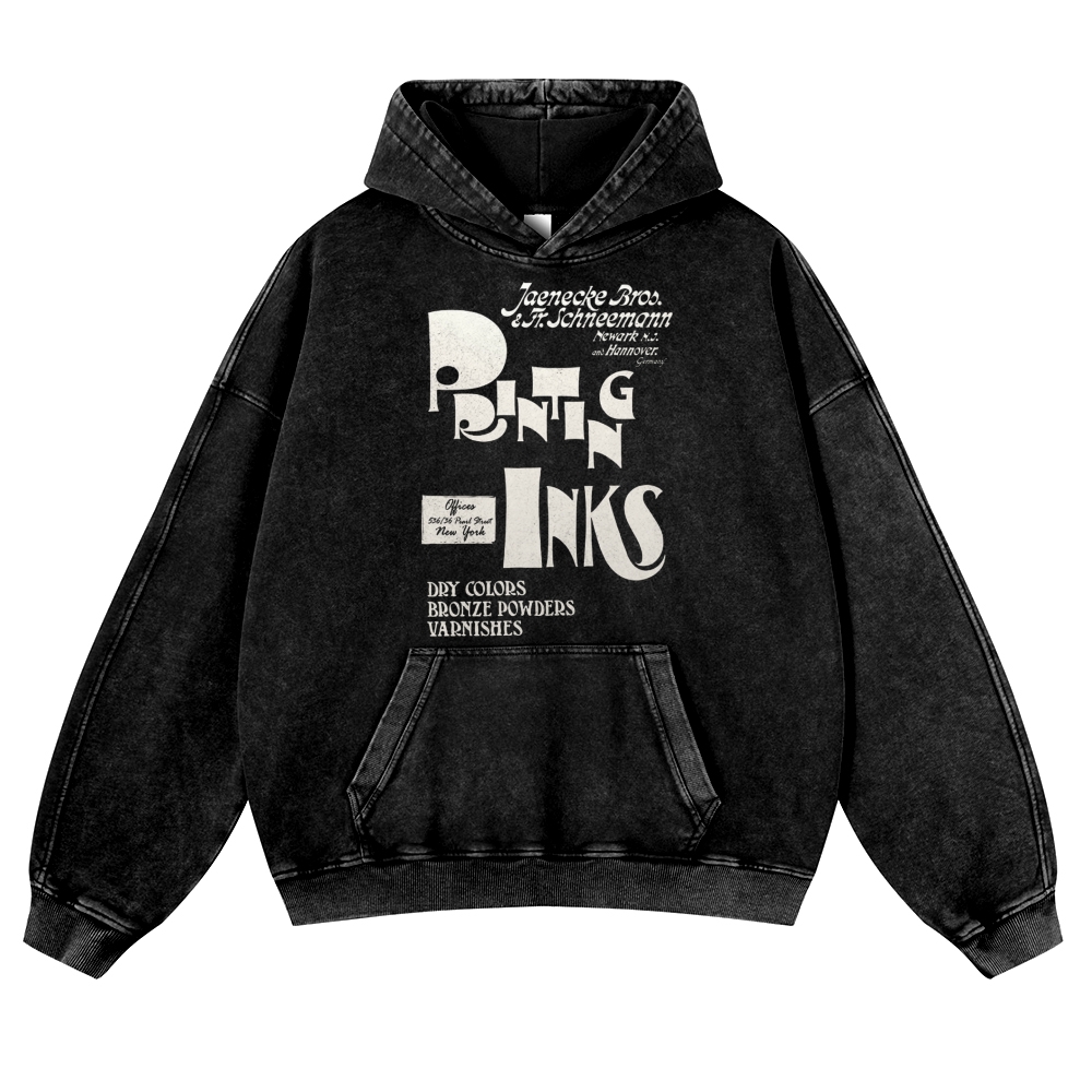 Casual Washed Hoodie