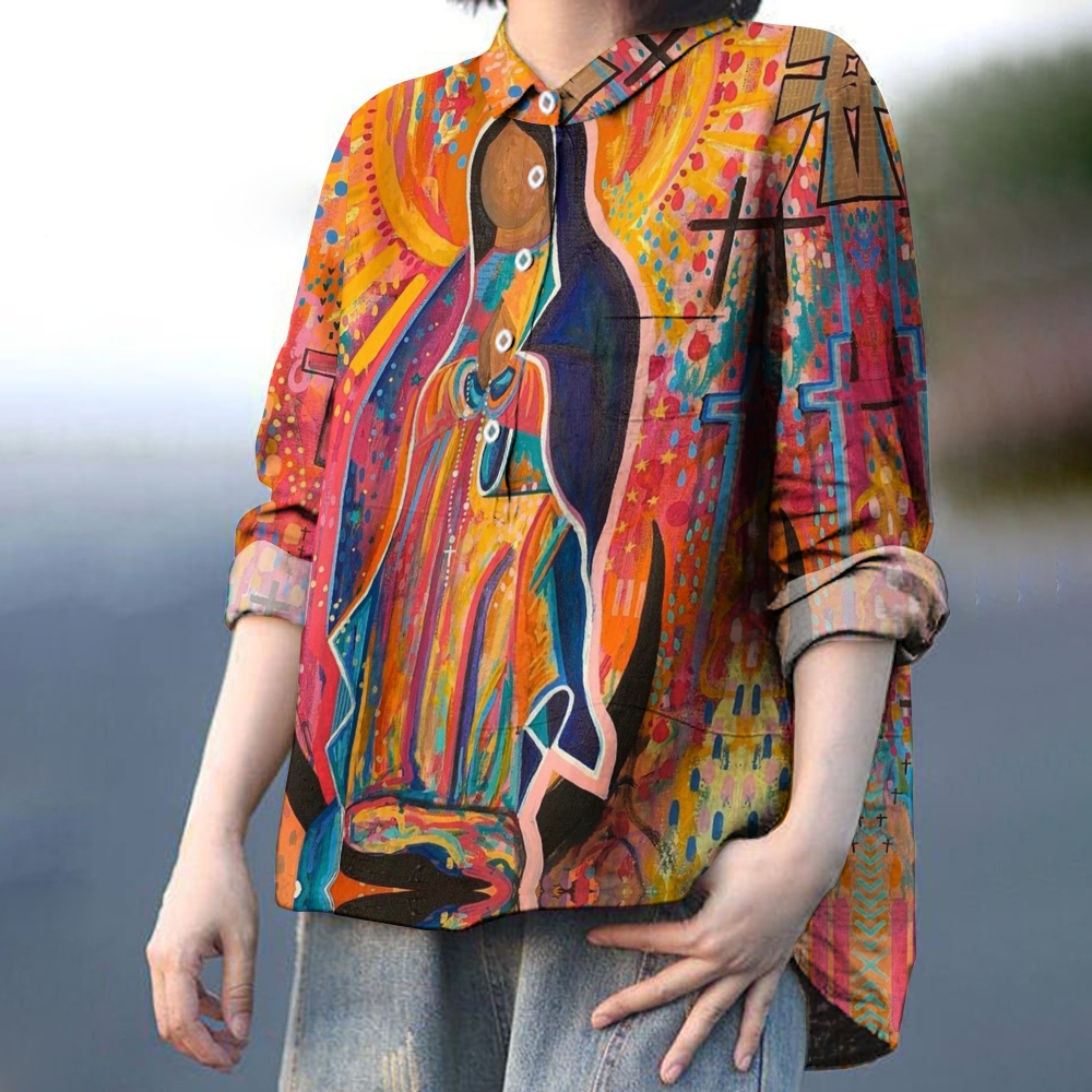 Women's Printed Casual Shirt