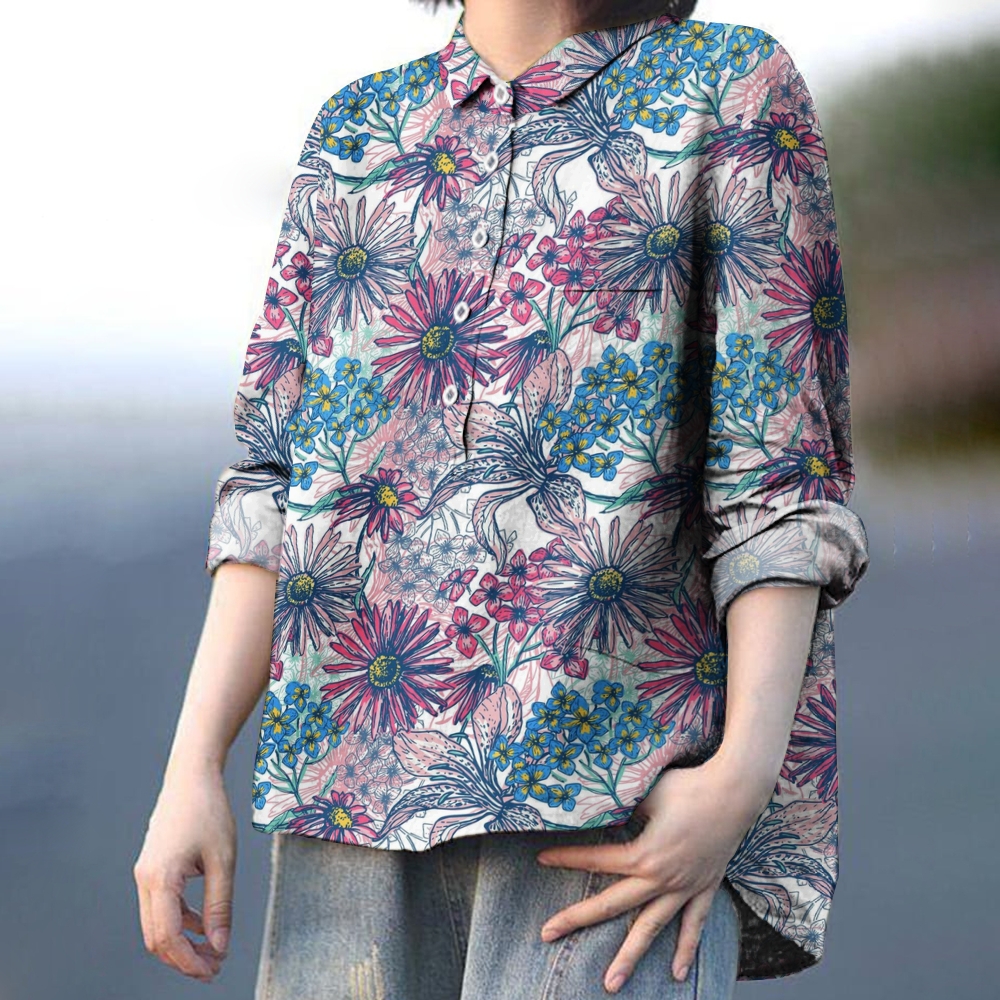 Women's Printed Casual Shirt