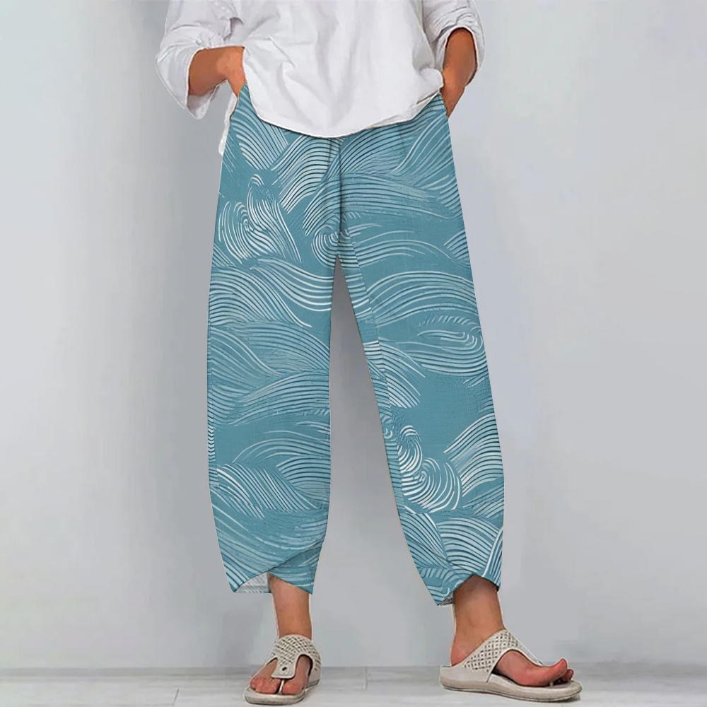Women's Casual Printed Pants