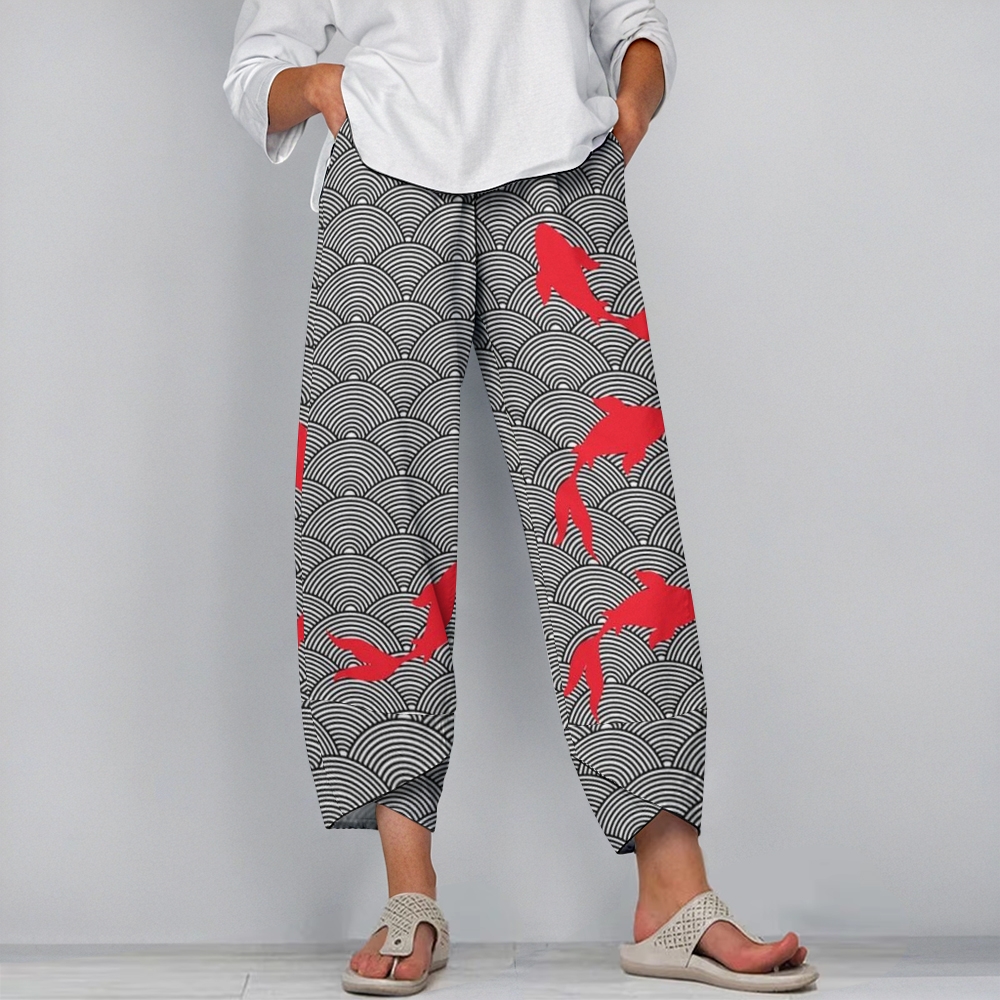 Women's Casual Printed Pants