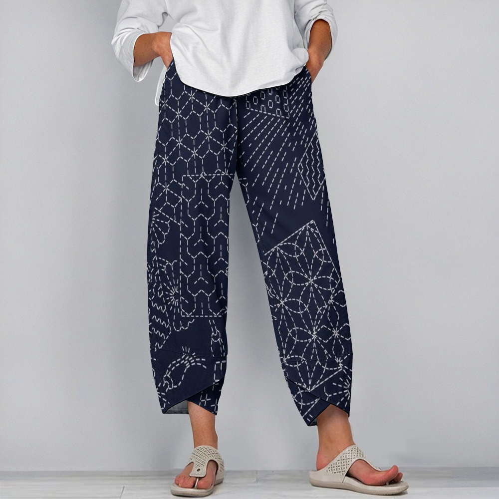 Women's Casual Printed Pants
