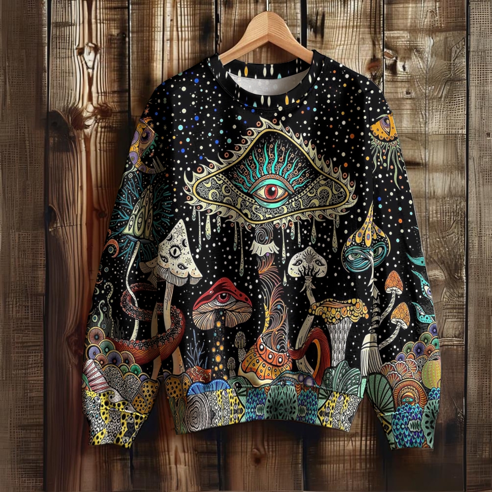 Unisex Eye Printed Sweatshirt