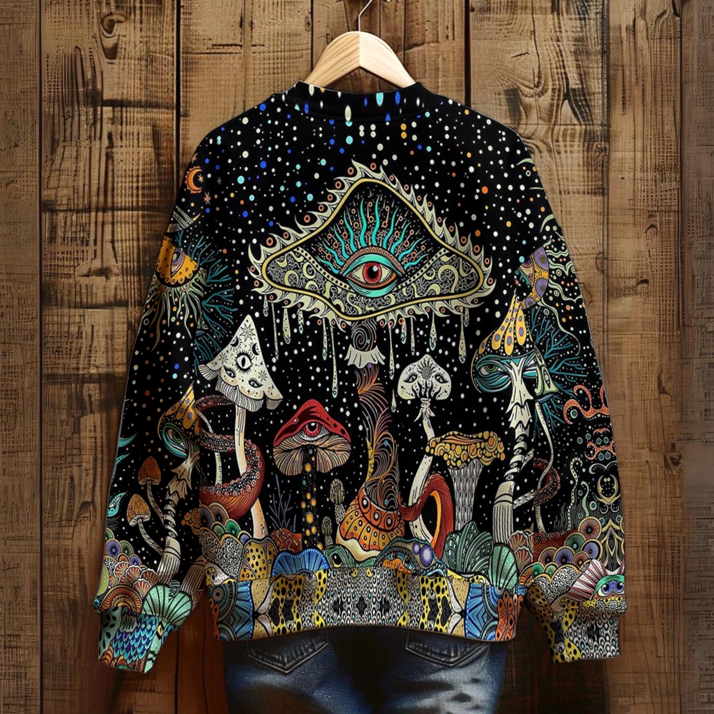 Unisex Eye Printed Sweatshirt