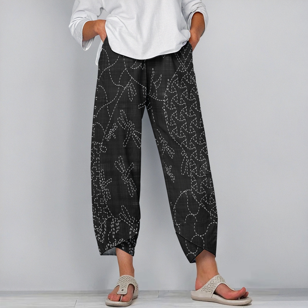Women's Casual Printed Pants