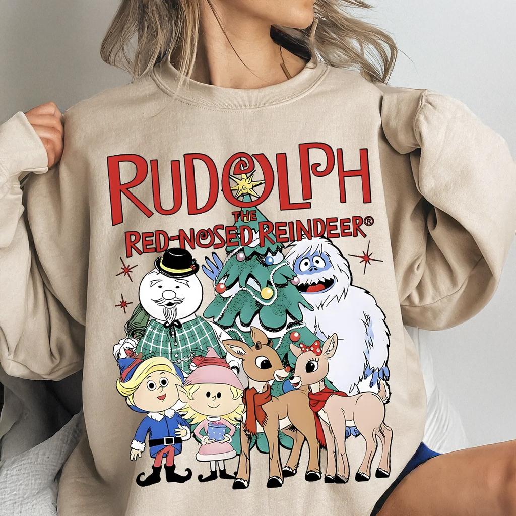 Rudolph The Red Nosed Reindeer Christmas Sweatshirt