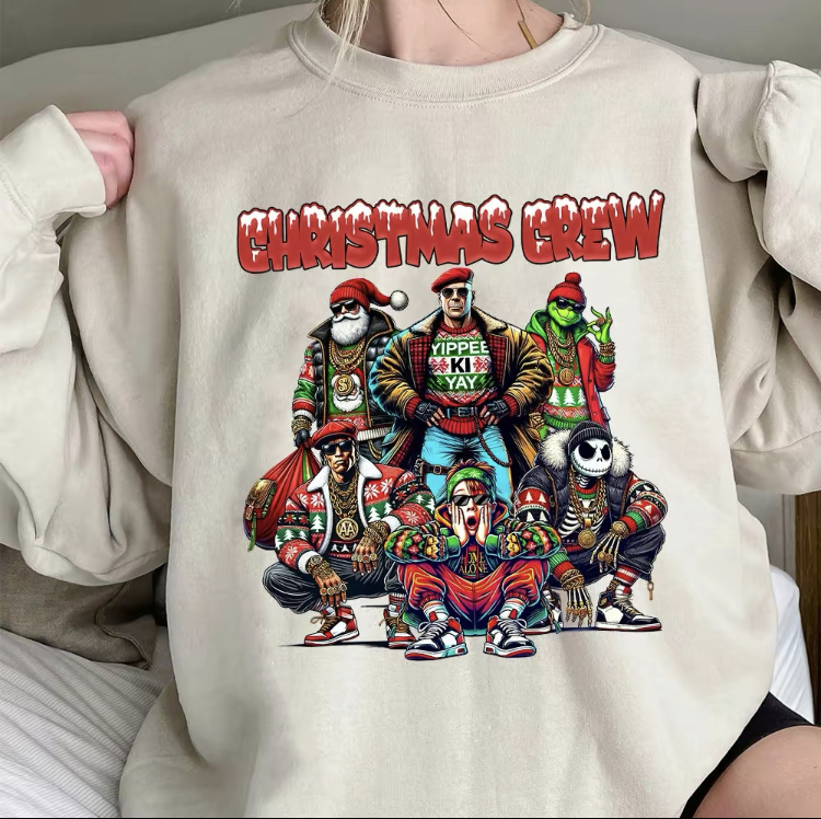 Christmas Movie Character Sweatshirt