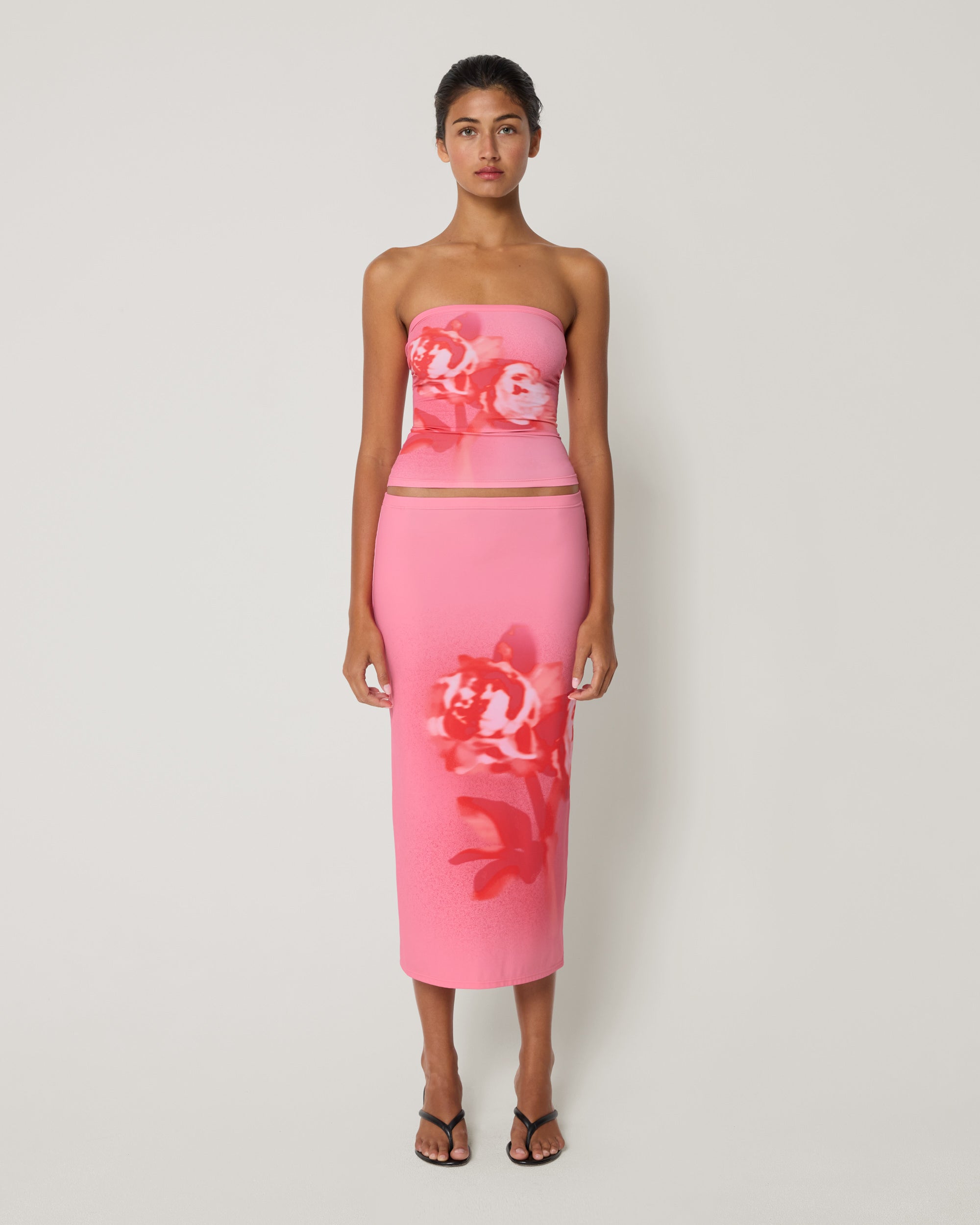  Sexy Floral Elasticity Dresses and Suits