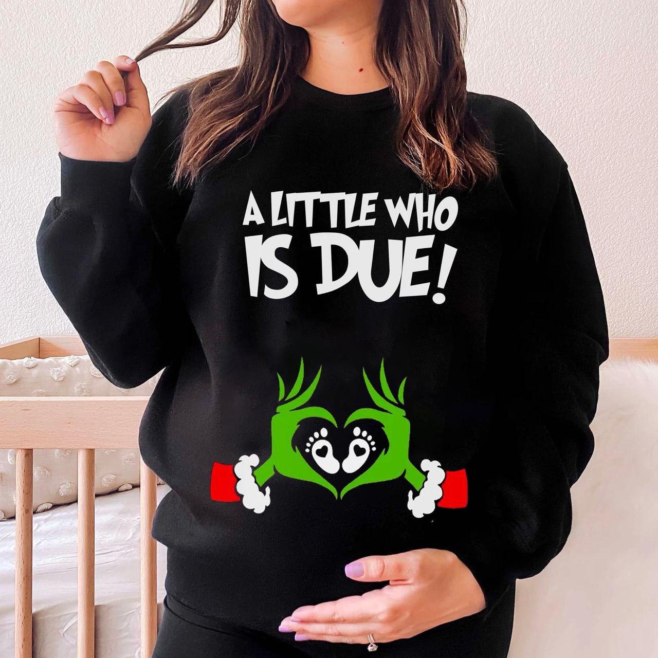 Christmas Pregnancy Sweatshirt