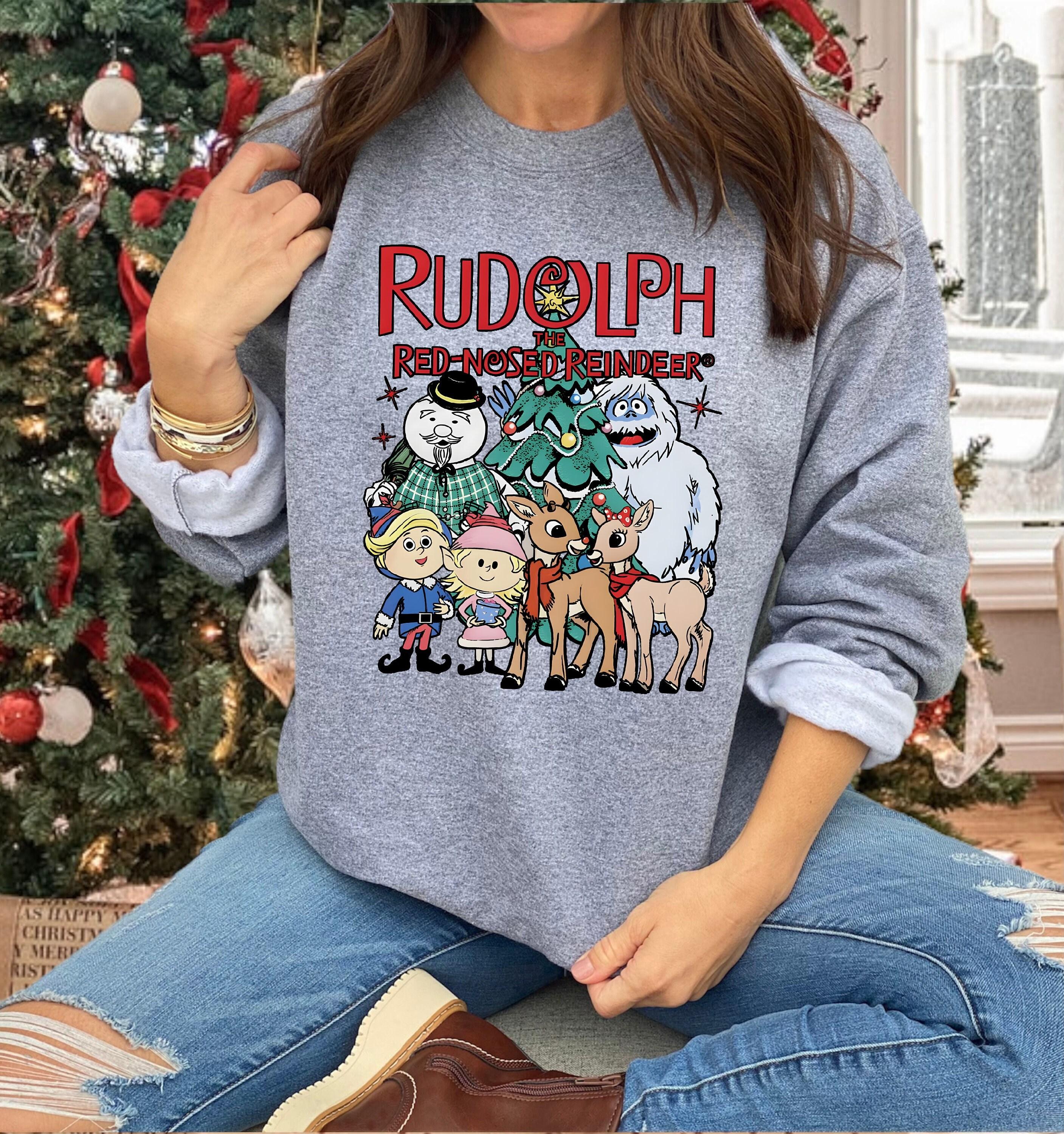 Rudolph The Red Nosed Reindeer Christmas Sweatshirt
