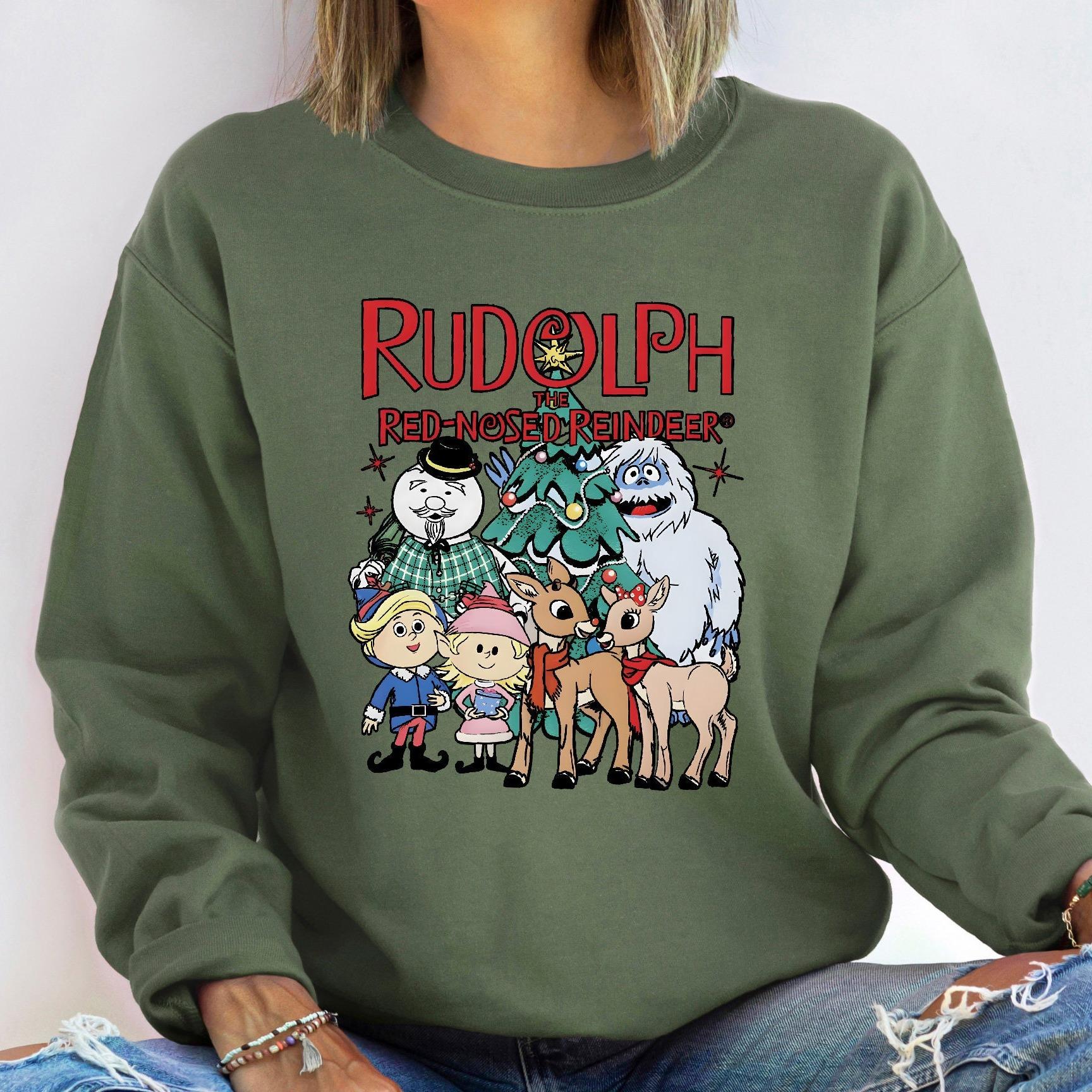 Rudolph The Red Nosed Reindeer Christmas Sweatshirt
