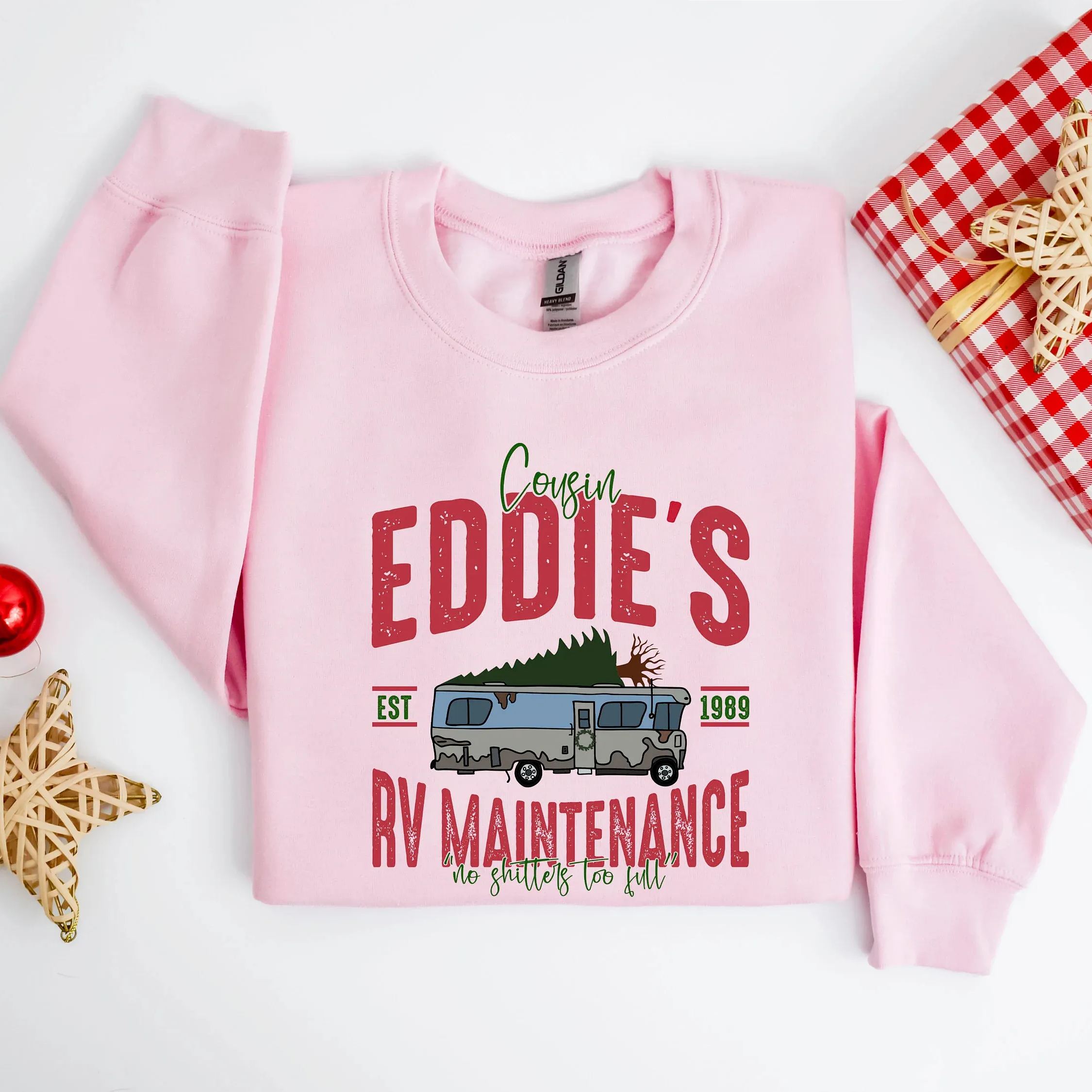 Funny Christmas Holiday Pullover Sweatshirt