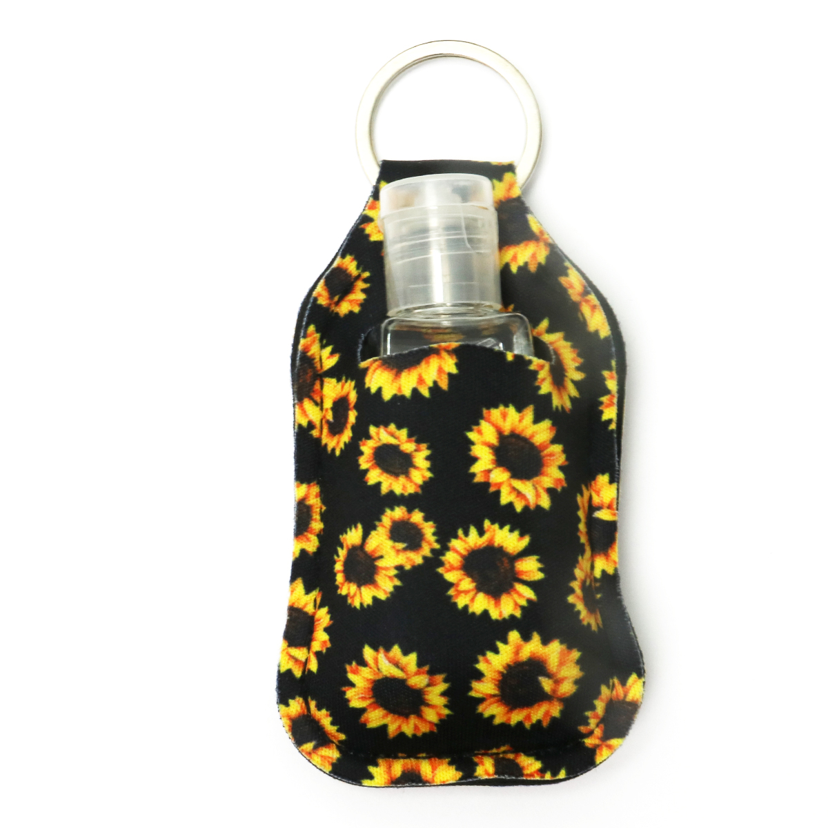 Liquid soap bottle for keychains
