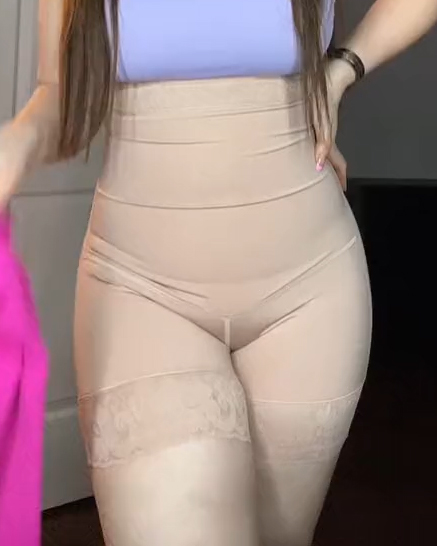 Shorts faja sin costuras de cintura alta