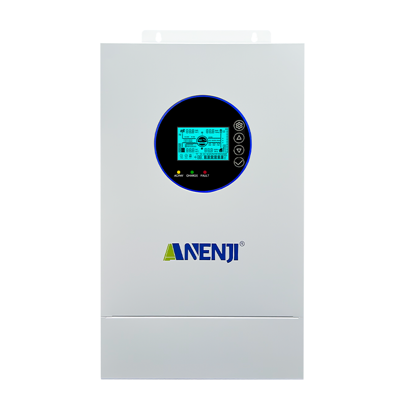 Anenji 7.2KW 48V Hybrid Solar Inverter Split Phase 120V/240V Dual MPPT Charger Parallel 6 units