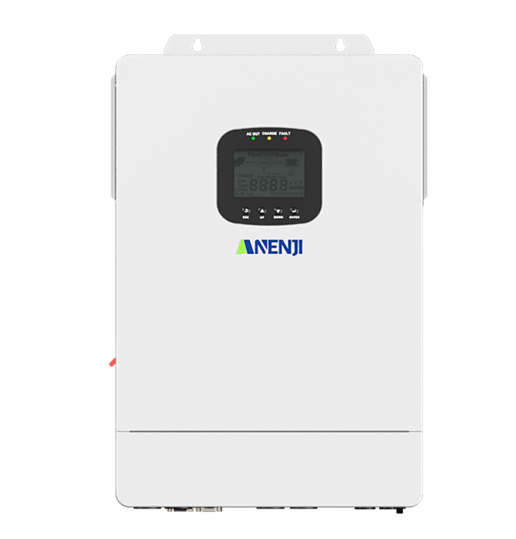 Anenji 10.8KW Hybrid Solar Inverter 48V 120V/208VAC Three Phase MPPT Charger Controller-ANENJI