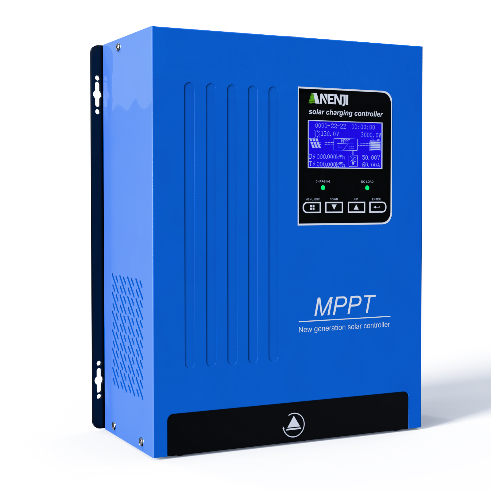 Anenji 100A MPPT Solar Charge Controlller 12V 24V 48V Auto Battery-ANENJI