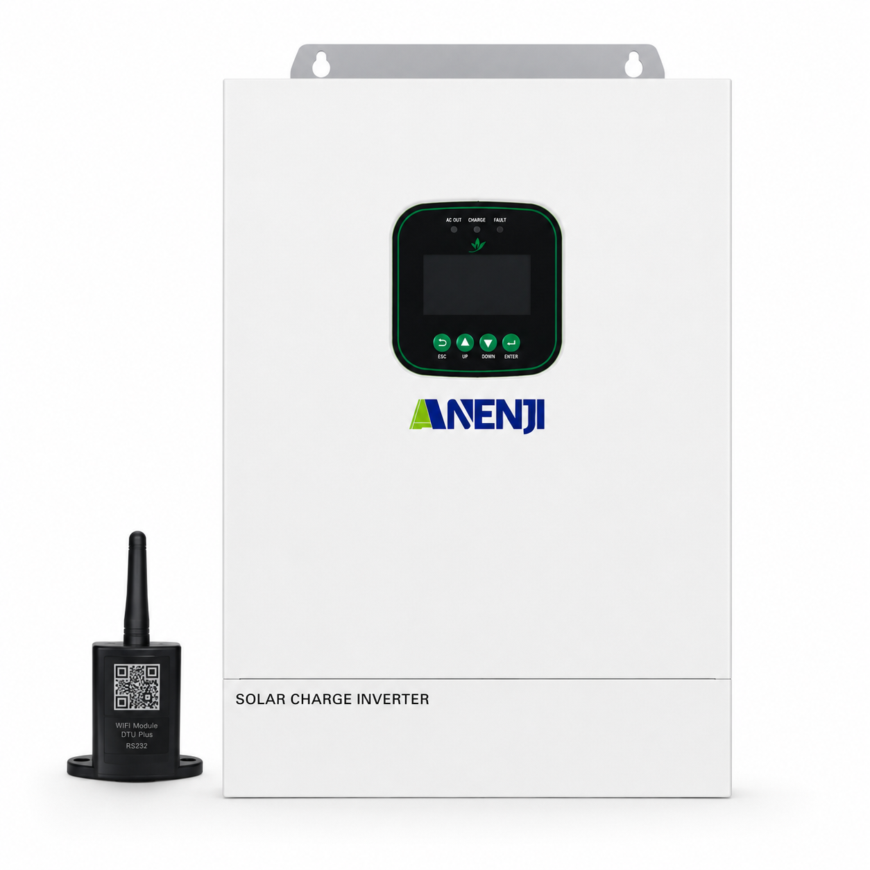 Anenji 3.6KW 48V 120V All in One Solar Charge Inverter with WiFi CT Optional Parallel Function