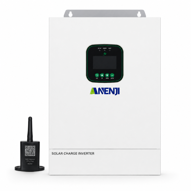 Anenji 3.6KW 48V 120V All in One Solar Charge Inverter with WiFi CT Optional Parallel Function
