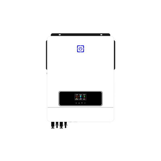 Anenji 10.2KW 48V Hybrid Solar Inverter Pure Sine Wave Off-Grid+On-Grid 2*MPPT with WIFI