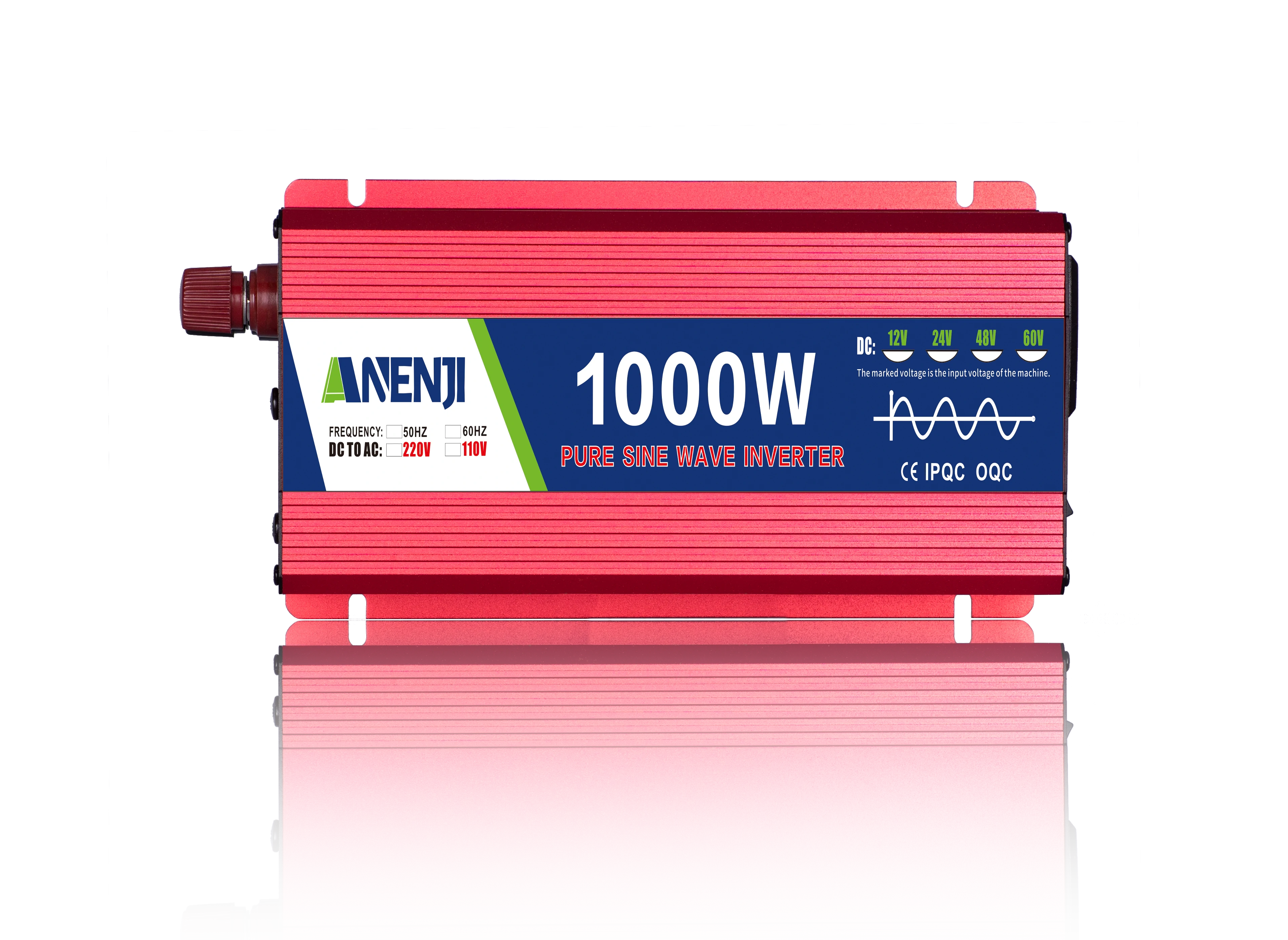 1000W/1600W/2200W/3000W 12V/24V/48V Pure Sine Wave Inverter Power Inverter