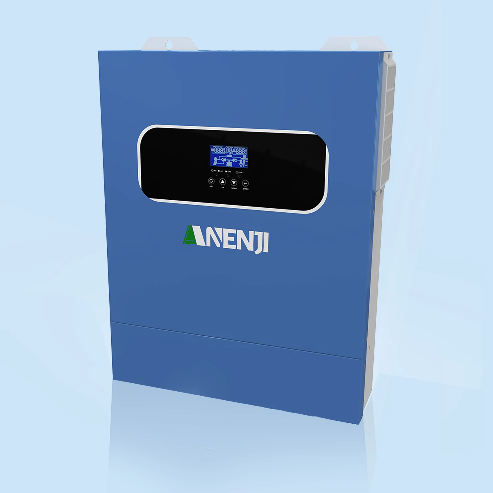 ANENJI 11KW 48V Hybrid Solar Inverter Pure Sine Wave Off-Grid+On-Grid 2*MPPT with WIFI