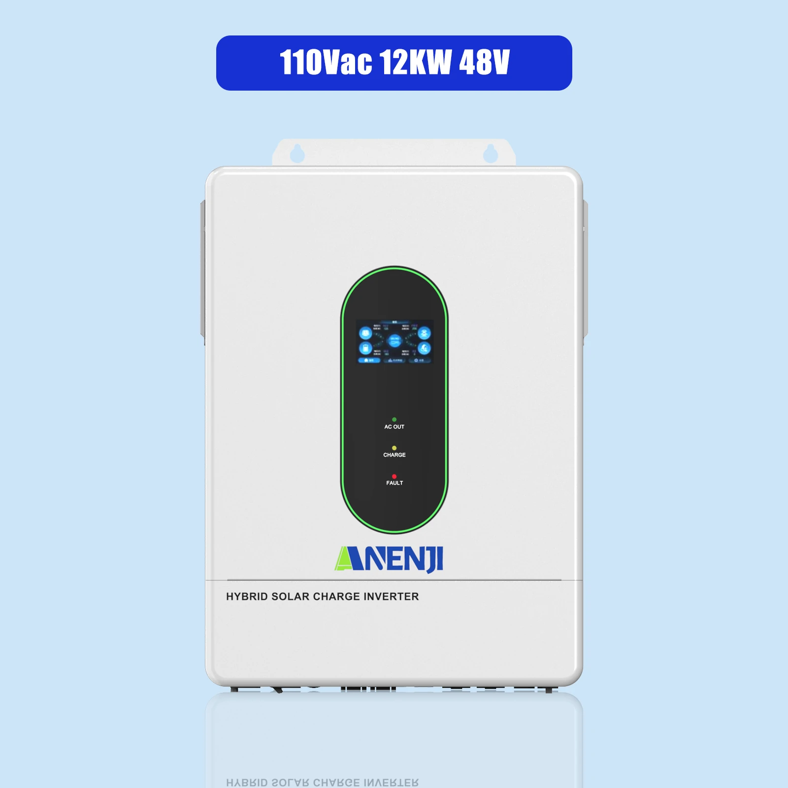 12KW 48V Hybrid split-phase Solar Charge Inverter with WiFi CT Optional Parallel Function