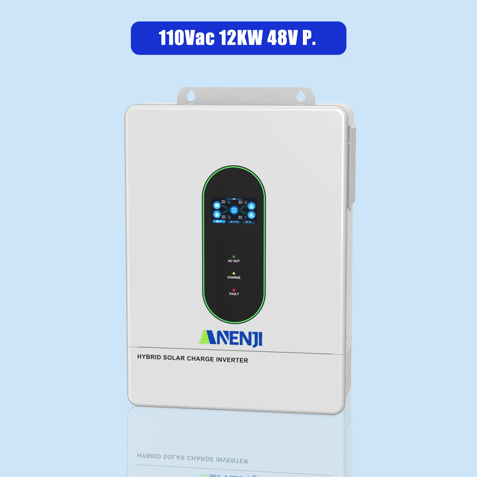 12KW 48V Hybrid split-phase Solar Charge Inverter with WiFi CT Optional Parallel Function