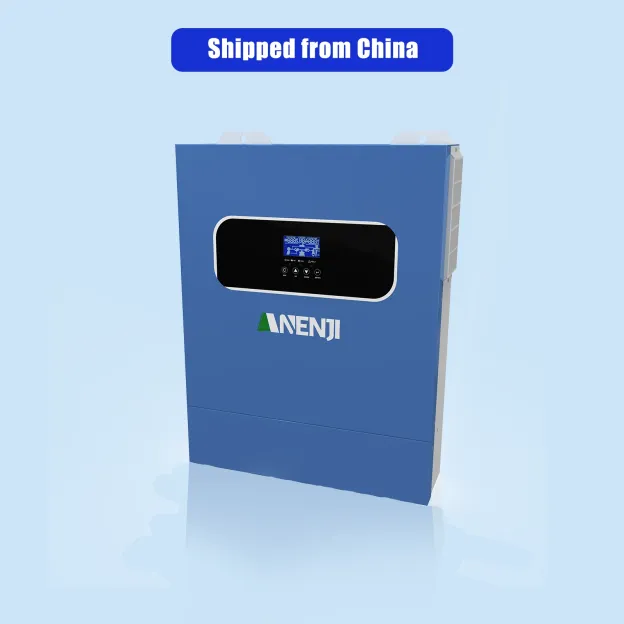 ANENJI 11KW 48V Hybrid Solar Inverter Pure Sine Wave Off-Grid+On-Grid 2*MPPT with WIFI