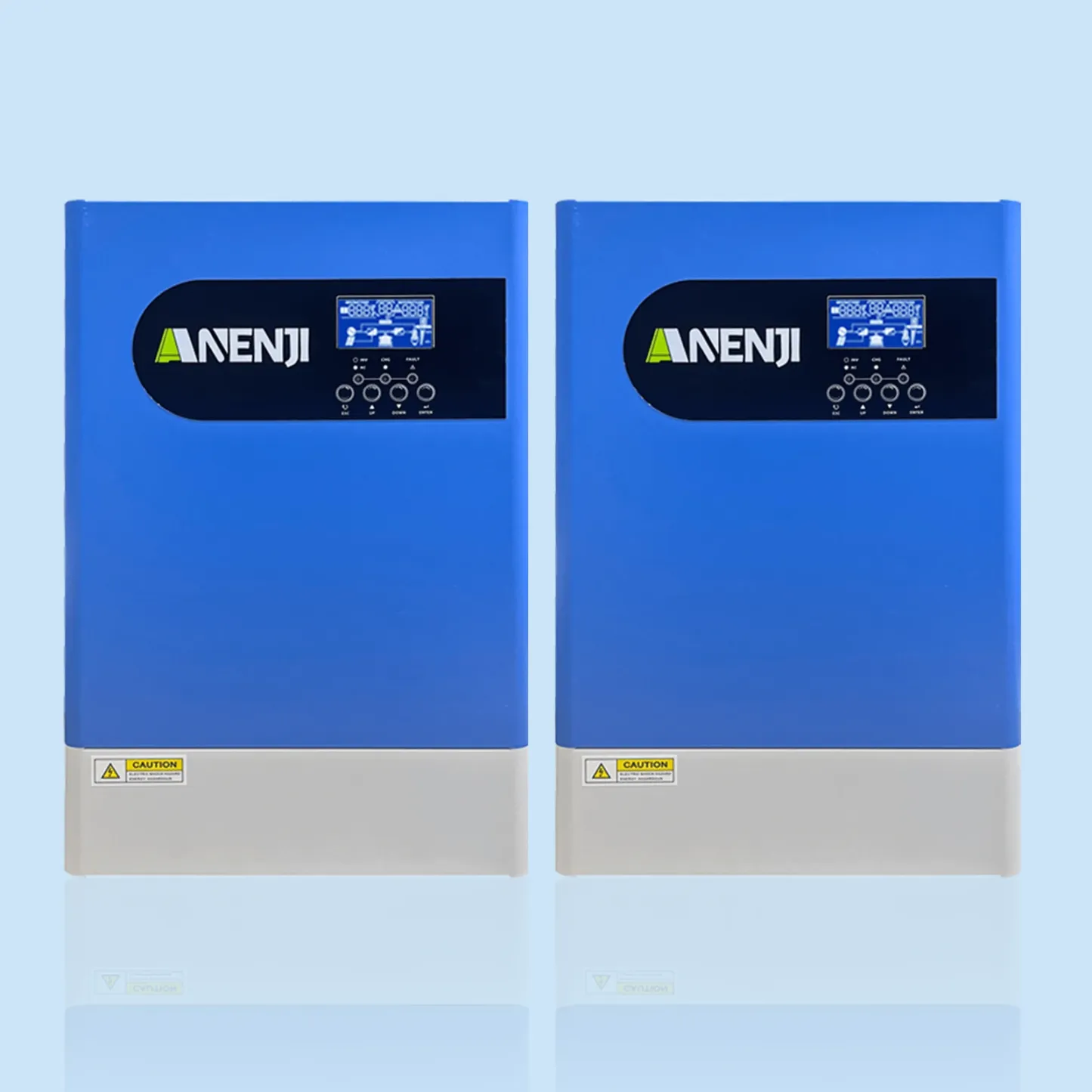 ANENJI 12.4kW 48V MPPT Hybrid Solar Inverter Off-Grid with WIFI Parallel Function for 12unit Max