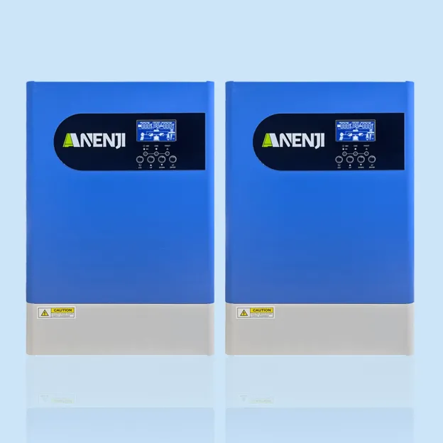 ANENJI 12.4kW 48V MPPT Hybrid Solar Inverter Off-Grid with WIFI Parallel Function for 12unit Max