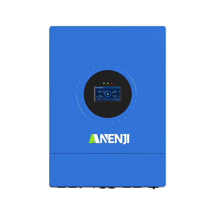Anenji 12KW 48V Hybrid Solar Inverter Split Phase 120V/240V Dual MPPT Charger Parallel-ANENJI